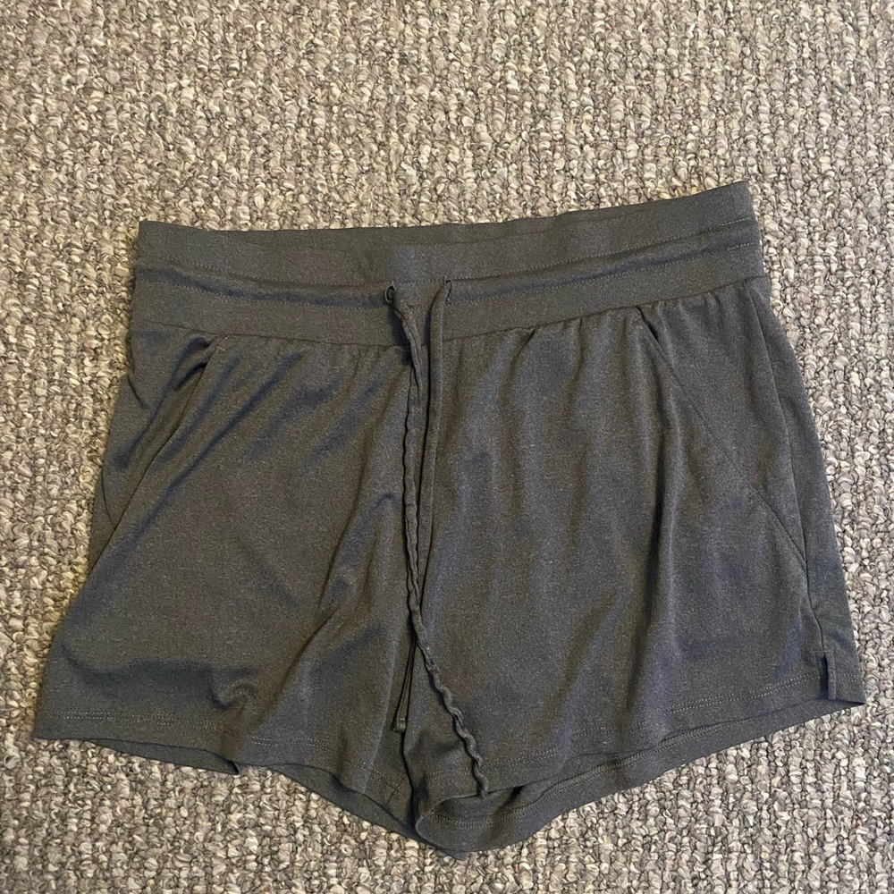 All in motion size small grey running shorts